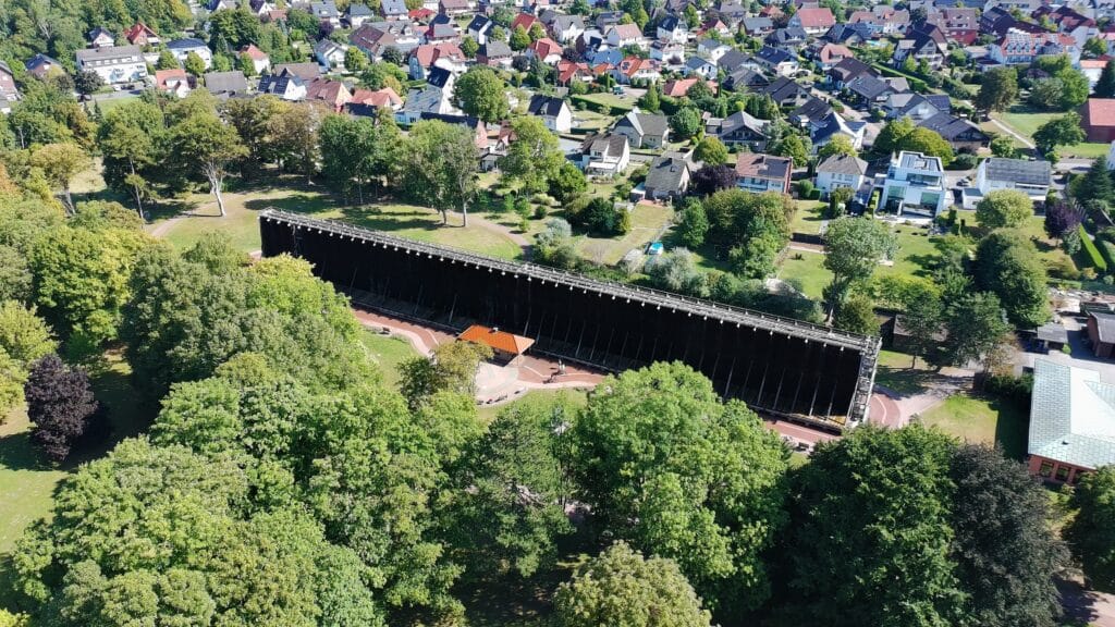 Kurpark Bad Westernkotten mit Gradierwerk